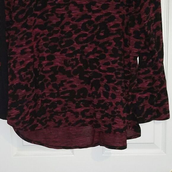 CJ Banks animal printed top Sz X (14W) - Picture 2 of 7